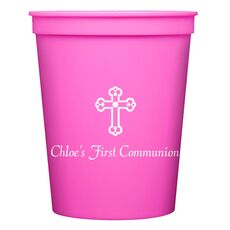 Ornate Cross Stadium Cups