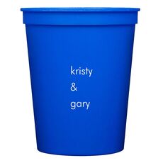 Left Bank Stadium Cups