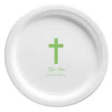 Simple Cross Paper Plates