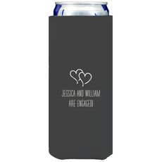 Modern Double Hearts Collapsible Slim Huggers