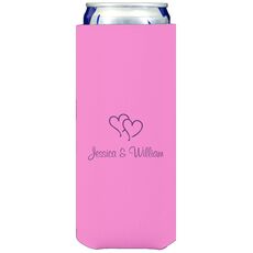 Modern Double Hearts Collapsible Slim Huggers