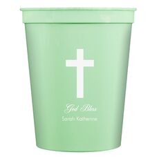 Simple Cross Stadium Cups