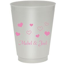 Pretty Hearts Galore Colored Shatterproof Cups
