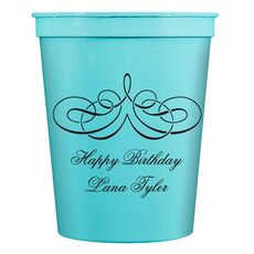 Magnificent Scroll Stadium Cups