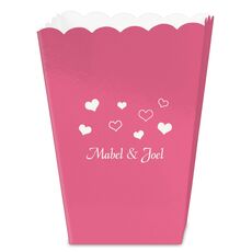 Pretty Hearts Galore Mini Popcorn Boxes