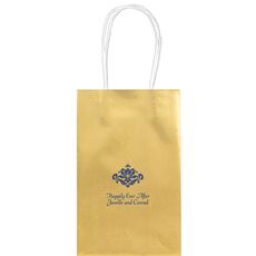 Simply Ornate Scroll Medium Twisted Handled Bags