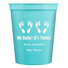 Seeing Double Twinkle Toes Stadium Cups