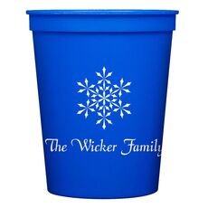 Simply Snowflake Stadium Cups