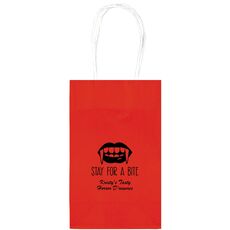 Stay For A Bite Medium Twisted Handled Bags