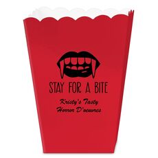 Stay For A Bite Mini Popcorn Boxes