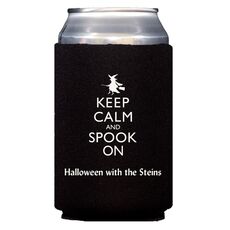 Keep Calm and Spook On Collapsible Huggers