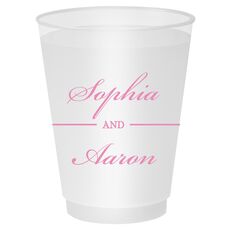 Duo Name Shatterproof Cups
