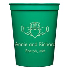 Traditional Irish Claddaugh Stadium Cups