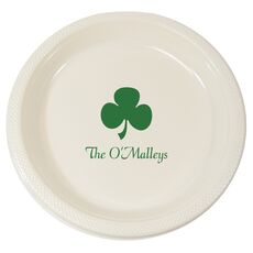 Three Leaf Shamrock Plastic Plates