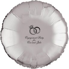 Wedding Rings Mylar Balloons