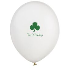 Three Leaf Shamrock Latex Balloons