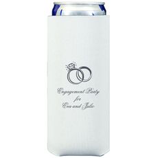 Wedding Rings Collapsible Slim Huggers