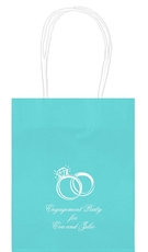 Wedding Rings Mini Twisted Handled Bags