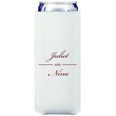 Duo Name Collapsible Slim Huggers