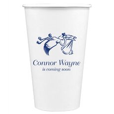 Special Stork Delivery Paper Coffee Cups
