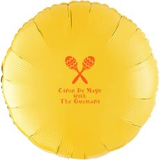 Maracas Mylar Balloons