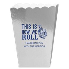 This Is How We Roll Mini Popcorn Boxes