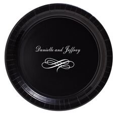 Scrolled Coronation Paper Plates