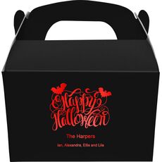 Happy Halloween Gable Favor Boxes