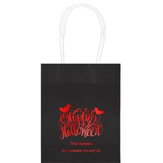 Happy Halloween Mini Twisted Handled Bags