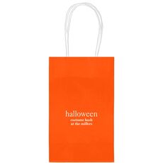 Big Word Halloween Medium Twisted Handled Bags