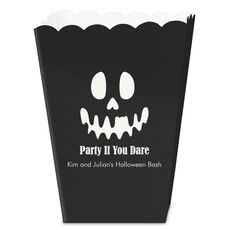Ghost Face Mini Popcorn Boxes
