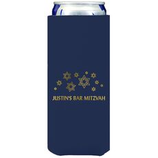Modern Jewish Star Galaxy Collapsible Slim Huggers