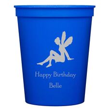 Fairy Silhouette Stadium Cups