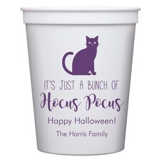 It's A Bunch of Hocus Pocus Stadium Cups