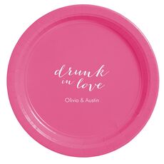 A Little Too Drunk in Love Paper Plates