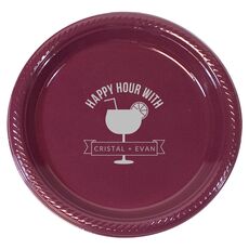 Happy Hour Margarita Plastic Plates
