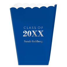 Class Of Printed Mini Popcorn Boxes