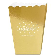 Confetti Dots Celebrate Mini Popcorn Boxes