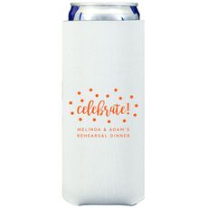 Confetti Dots Celebrate Collapsible Slim Huggers