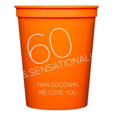 60 and Sensational Stadium Cups