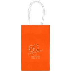 60 and Sensational Medium Twisted Handled Bags