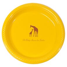 Giraffe Duo Plastic Plates