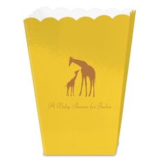 Giraffe Duo Mini Popcorn Boxes