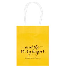 And the Story Begins Mini Twisted Handled Bags