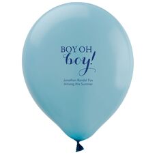 Boy Oh Boy Latex Balloons