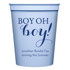 Boy Oh Boy Stadium Cups