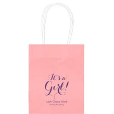 Elegant It's A Girl Mini Twisted Handled Bags