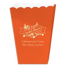 Bridal Shower Ribbon Mini Popcorn Boxes