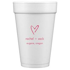 Mon Cherie Styrofoam Cups