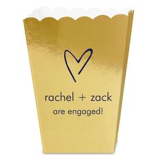 Mon Cherie Mini Popcorn Boxes